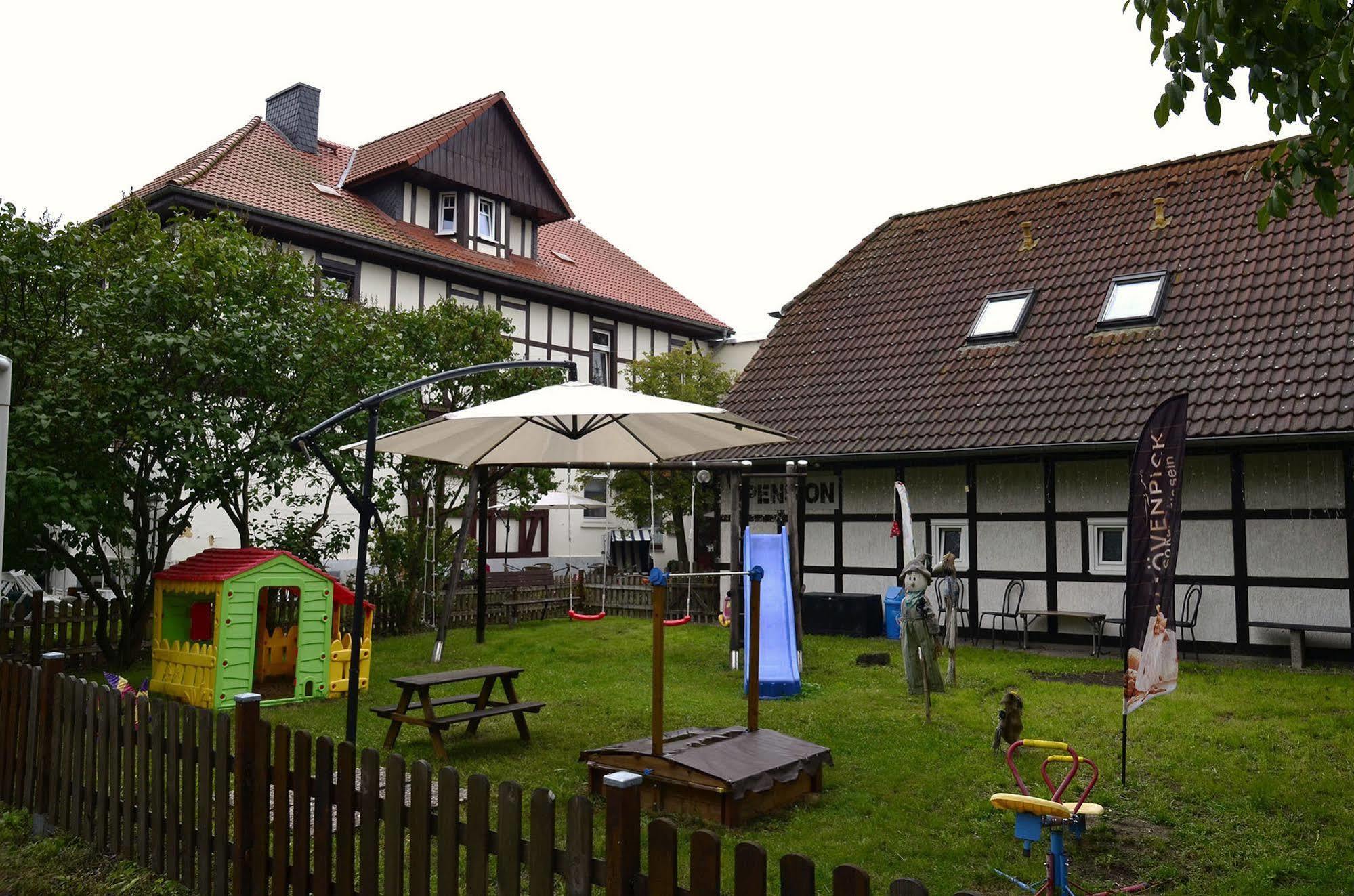 Pension Am Stadtrand Zerbst Kültér fotó